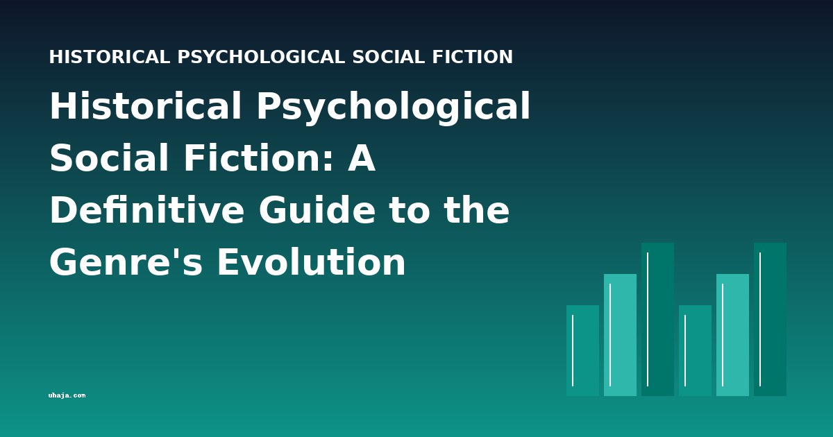 Historical Psychological Social Fiction: A Definitive Guide to the Genre's Evolution