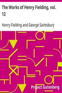 Cover of The Works of Henry Fielding, vol...